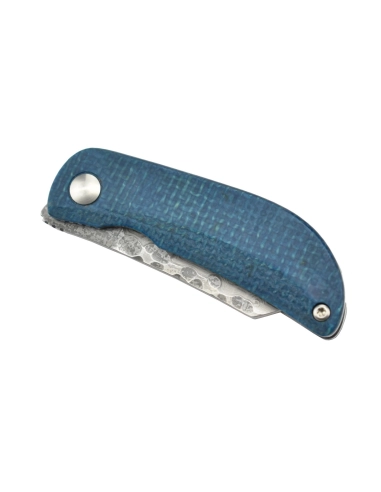 Mcusta MC-212D Damas Micarta bleu et noir