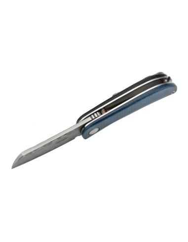 Mcusta MC-212D Damas Micarta bleu et noir