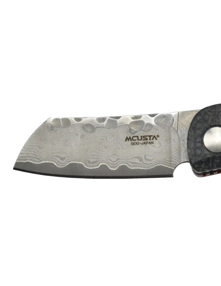 Mcusta MC-211D Damas Micarta noir et rouge