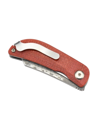Mcusta MC-211D Damas Micarta noir et rouge