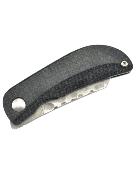 Mcusta MC-211D Damas Micarta noir et rouge