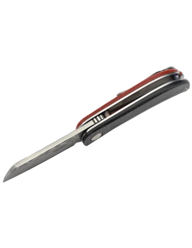 Mcusta MC-211D Damas Micarta noir et rouge